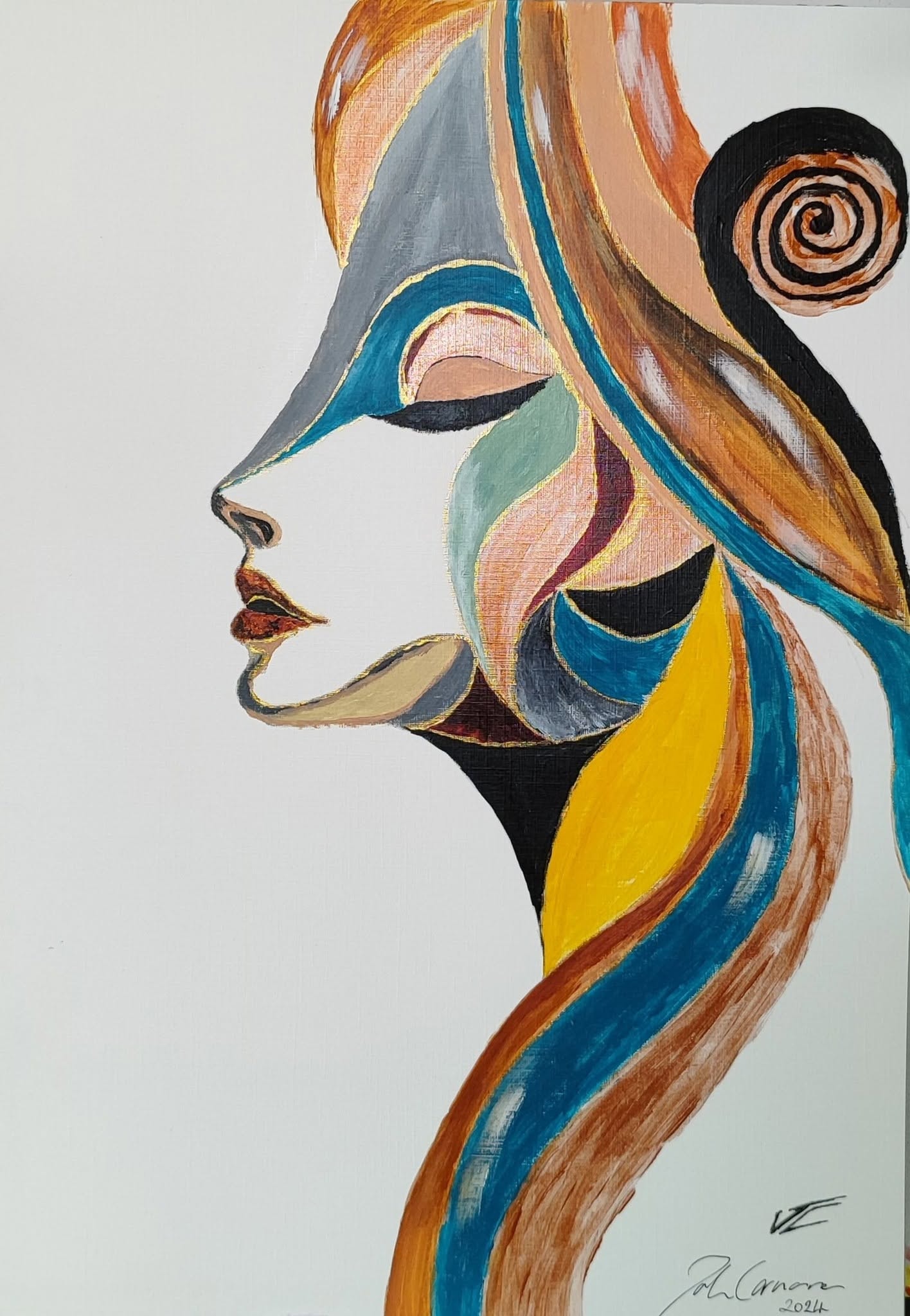 Lady in Copper